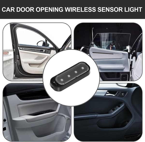 Door Opening Warning Light - Wireless Projector Car Door Step Courtesy Welcome Light Puddle Ghost Shadow LED Light | Car Door Welcome Courtesy Light |