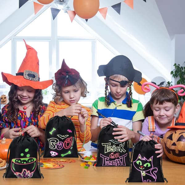 24 st Halloween-dragskoväskor Spökfestpåse size_name 1.57 Inch