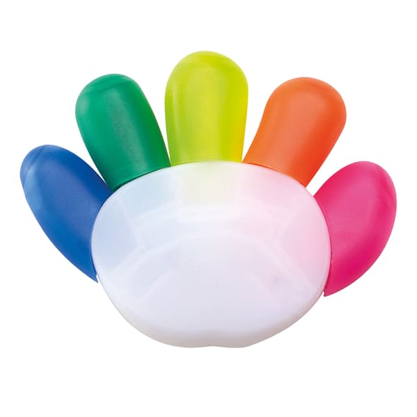 MidOcean Colore Highlighter (5-pak) One Size Flerfarvet Multicoloured-FF- Multicoloured One Size One Size Multicoloured