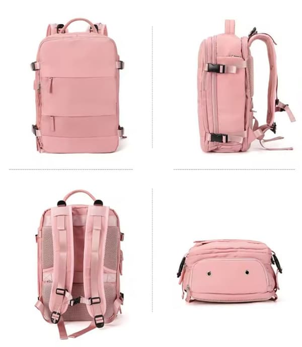 Waterproof Travel Backpack for Airplane Cabin, Ryanair Compatible