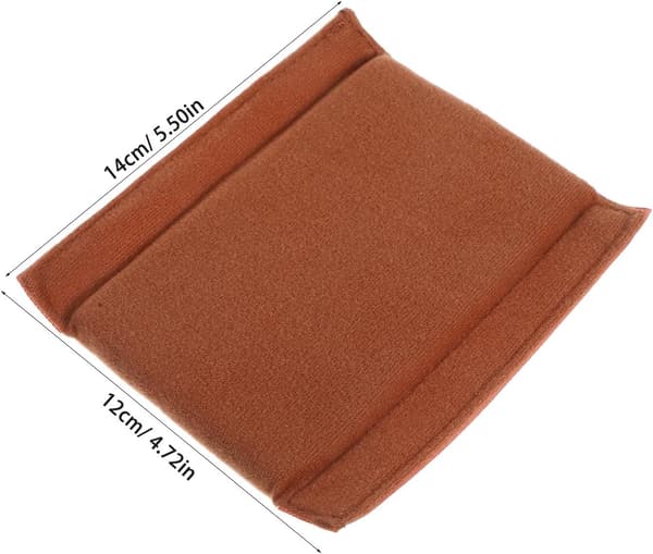 2 st kameraväska avdelare med brun polyester stötdämpande