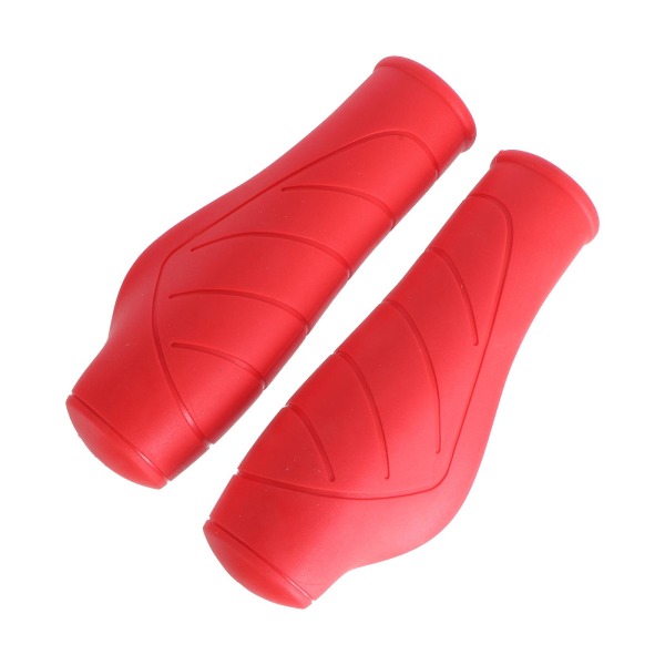 Bike Grips Handlebar Grips Anti-skid Ergonomic Bike Grips (red)Red