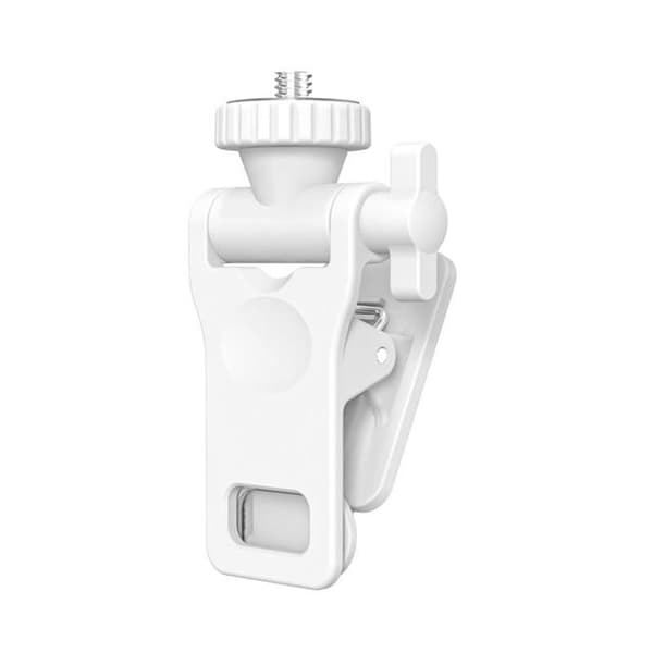 Universal Phone Clamp - XVX - 1/4\" Screw - Large Model - 8.4x5.12x4.12 cm - White - Robust ABS