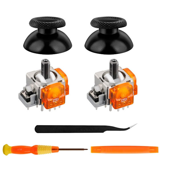 TMR Hall Effect Joystick compatible with PS5 Controller - 7-in-1 Set for Enhanced Gaming Precision