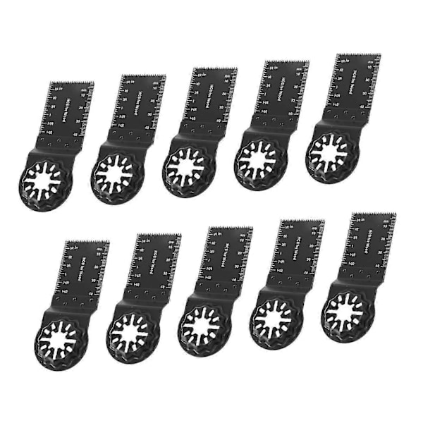 Oscillating Saw Blade 10 Pcs Multi-Tool Blades with Starlock Interface 34mm 40mm Cutting Depth