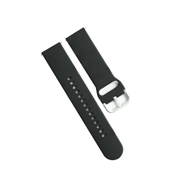 Sort silikonebånd til Fitbit Versa 2/Lite