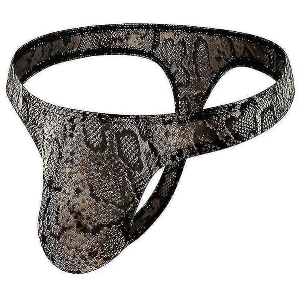 Miesten leopardikuvioiset tanga G-string alusvaatteet