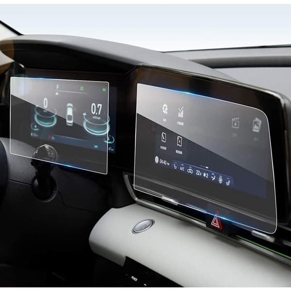 For 2021 10.25 inch Dashboard + Navigation Touch Screen Display Protector Sheet Tempered Glass Film