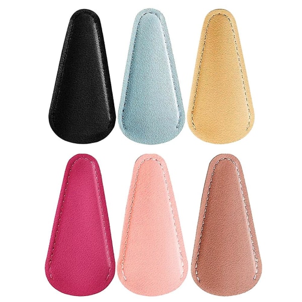 6 stk. Læderman Skæreværktøjs Skeder Delikate Saks Etuier Kosmetikværktøj Assorteret Farve 7,3x3,6m Assorted Color 7.3x3.6m