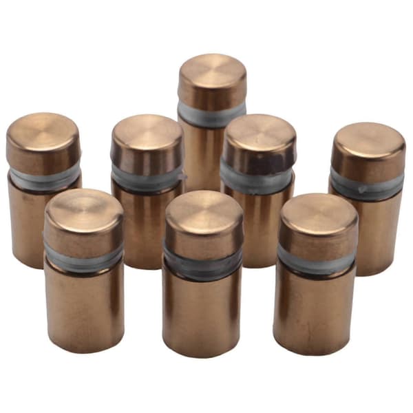 8 Sets Standoff Screws Advertising Nails Standoff Wall Mounting Hardware for Hanging Acrylic Frame (
