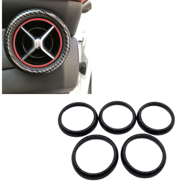 Decorative Ringlock for Car Air Conditioning Outlet for W176 GLA X156 CLA C117 Class
