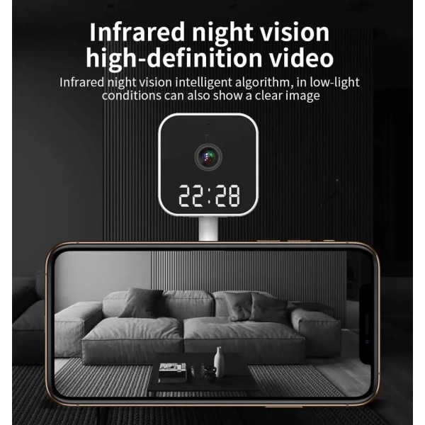 Color Night Vision, langaton 1080p HD sisä-/ulkovideokamera, 2-suuntainen ääni