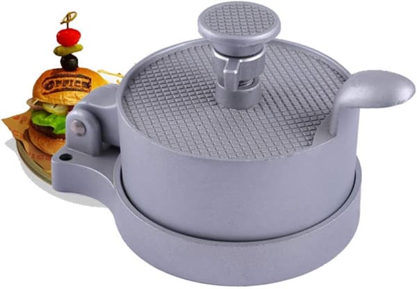 Burgerpress Hamburgerpress, Non-Stick Burgerform Kit med - Burger Patty Maker för BBQ Grillning, Biffar, Köttbullar, BBQ