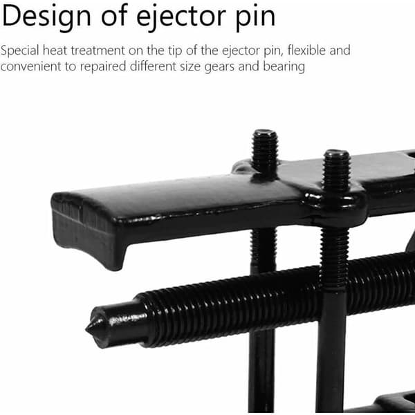 Adjustable Two-Jaw Bearing Puller with Carbon Steel Jaws - Straight Puller for Pump and Pulley