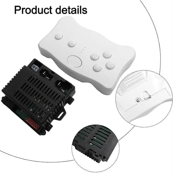 RX23 12V 2.4G Remote Control and Receiver Set for