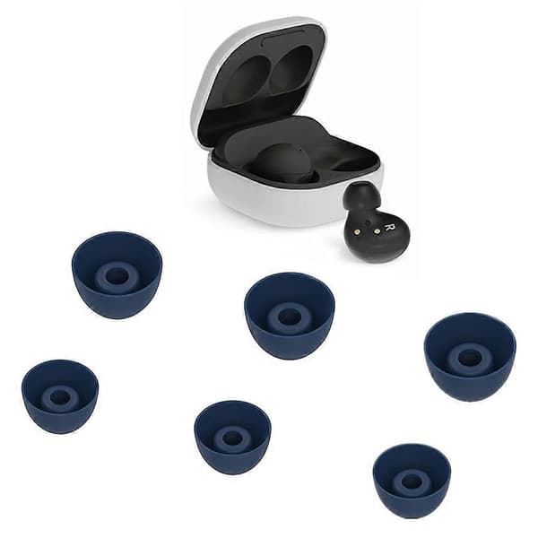 6pcs Soft Silicone Replacement Earbuds for Samsung Galaxy Buds2