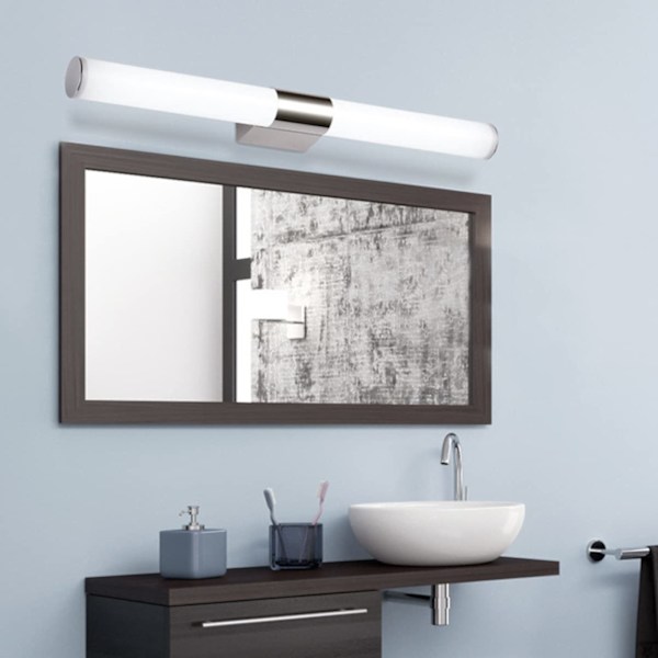 Metal LED-spejllampe - Makeup Vanity Light til moderne over spejl i rustfrit stål til skab og badeværelse