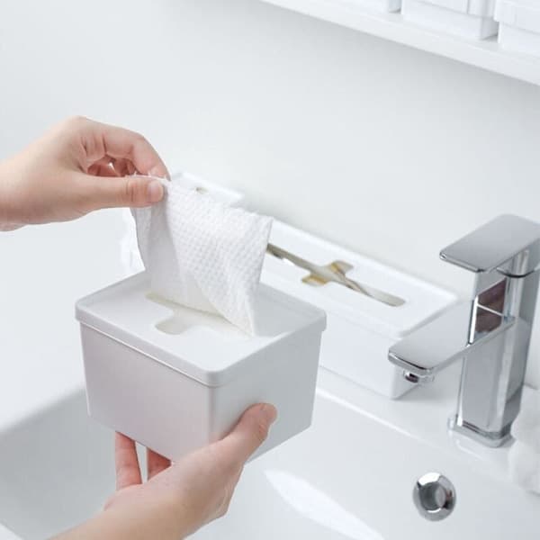 3-piece set with lid classification Cross Desk Storage Miscellaneous Virtual Jewelry Tissue Box Storage Box