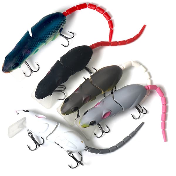 15,5g 15,5cm brutt seksjon rotte mino agn hardt agn