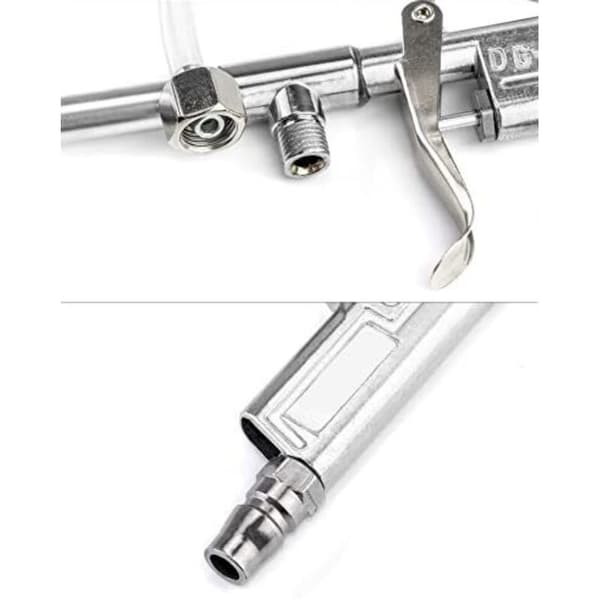 Spray gun, pneumatic aluminum air siphon, air cleaning engine, gun cleaning engine, 1/4\"