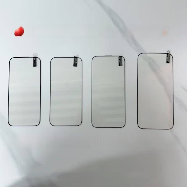 High Aluminum Silkscreen Dustproof Tempered Glass Screen Protector [HD] Compatible with iPhone 16 (2-Pack)