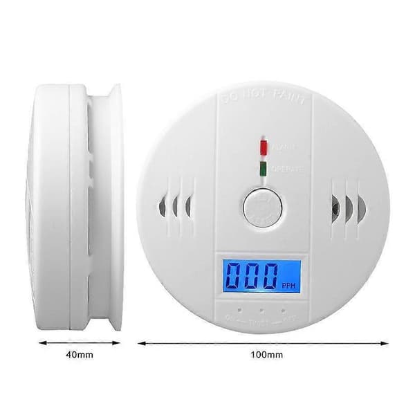 Bedst sælgende ny røgalarm og kuliltealarm med LCD-display [DB]