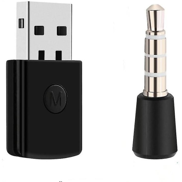 USB Bluetooth Dongle - Trådløs Adapter til PS4 Controller Gamepad