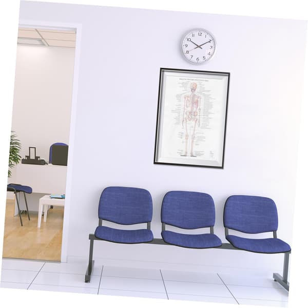 White Creative Fabric Skeleton Poster Bar Poster Teaching Decorative Wall Art