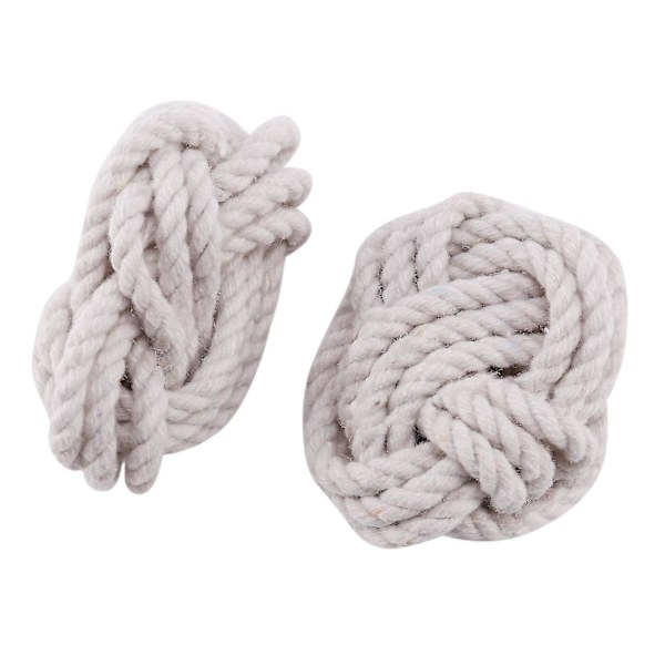 16 stk. Modellrom Natur Jute Serviettring Tau Flettet Serviettspenne Lintau Serviettring