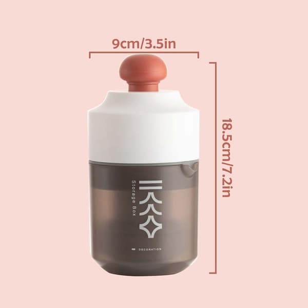 Portable Manual Juicer Cup Double Acting Quick Juicer Mini Lemon Juicer Fruit Press Cup (White)