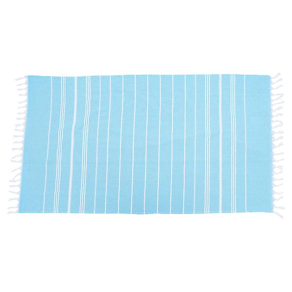 Nopeasti kuivuva pyyhe koristeellinen rantapyyhe rantamatto mikrokuituinen uima-allaspyyhe taivaansininen 180x90x0,8c Sky blue 180x90x0.8cm