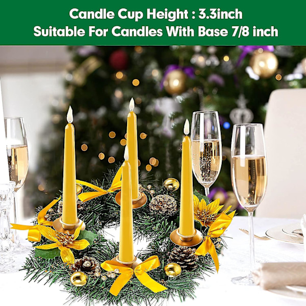 Julkrans i Pin med Adventljus, Tallkottar, Ring, Bord, Julbord, Mittbord, Diameter 36 cm