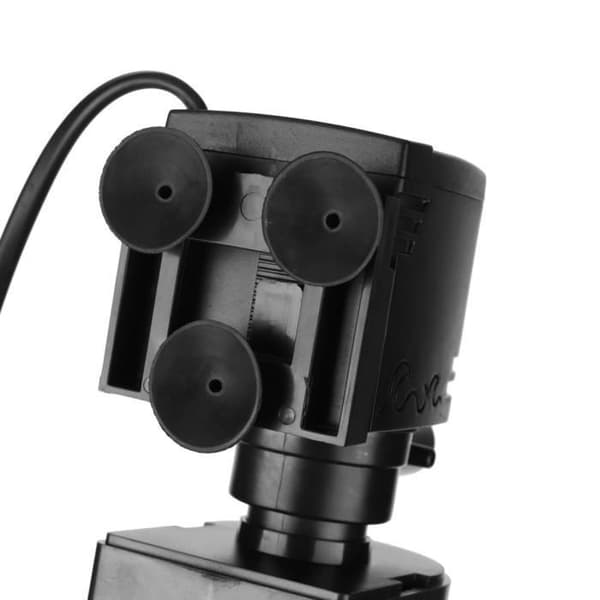 Akvariefilter - 3 i 1 - Justerbart flow - 1300L/H - Til fersk- og saltvand