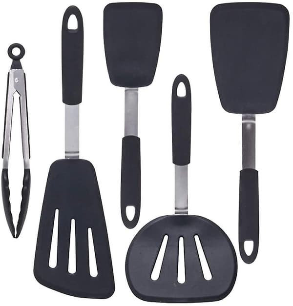 Silikon Stekespade Sett