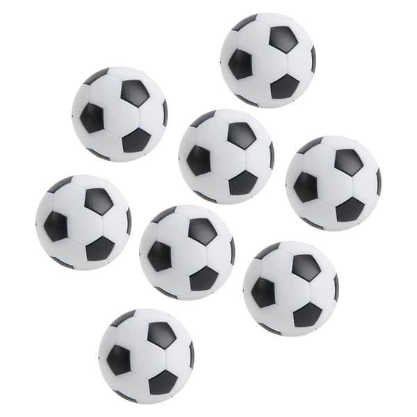 8 stk. Mini Bordfodbolde 32 mm Børn Bordfodbold Spillemaskine Tilbehør [GKS]