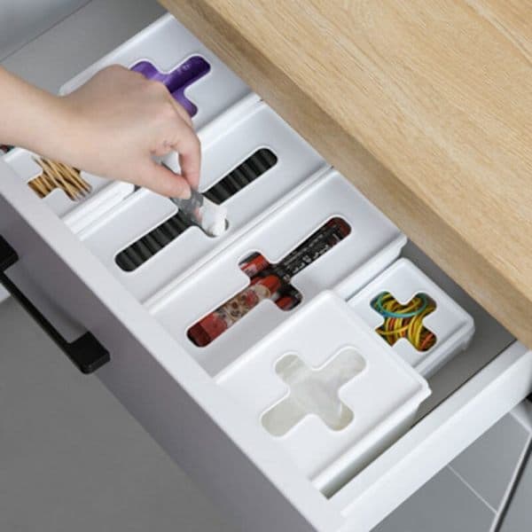 3-piece set with lid classification Cross Desk Storage Miscellaneous Virtual Jewelry Tissue Box Storage Box