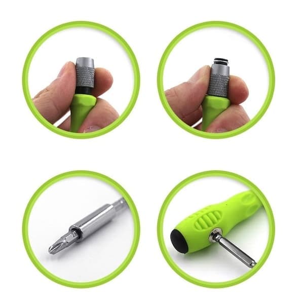 Lollanda 32-in-1 Mini Magnetic Screwdriver Set – Precision Tool for Mobile, iPad, and Camera