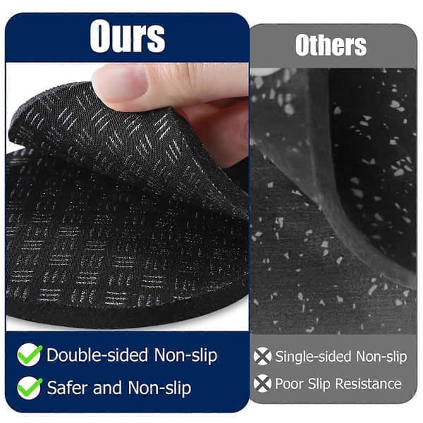Non-slip mat, for under treadmills and exercise bikes