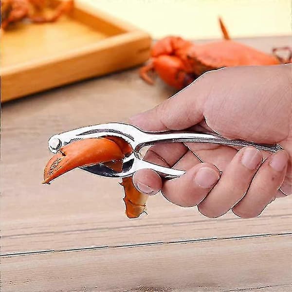 12-Piece Seafood Tool Set Including 2 Lobster Crab Crackers and 10 Forks