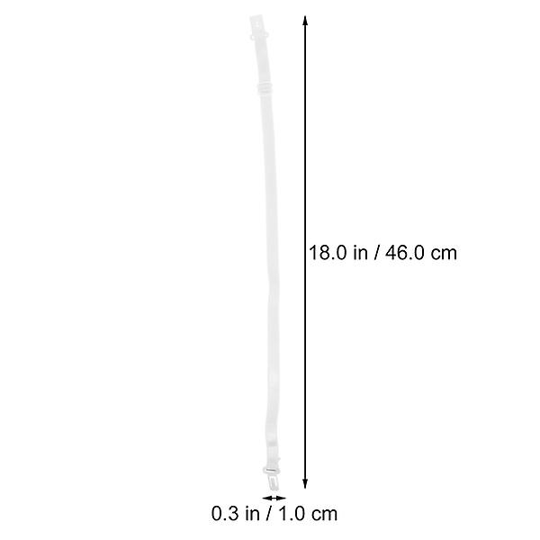 20 kpl Musta Solmio Solmio Vyö Tux Solmio Hihna Elastinen Solmio Vyö Laajennus Elastinen Solmio Hihna Laajennus White 46X1X0.3CM