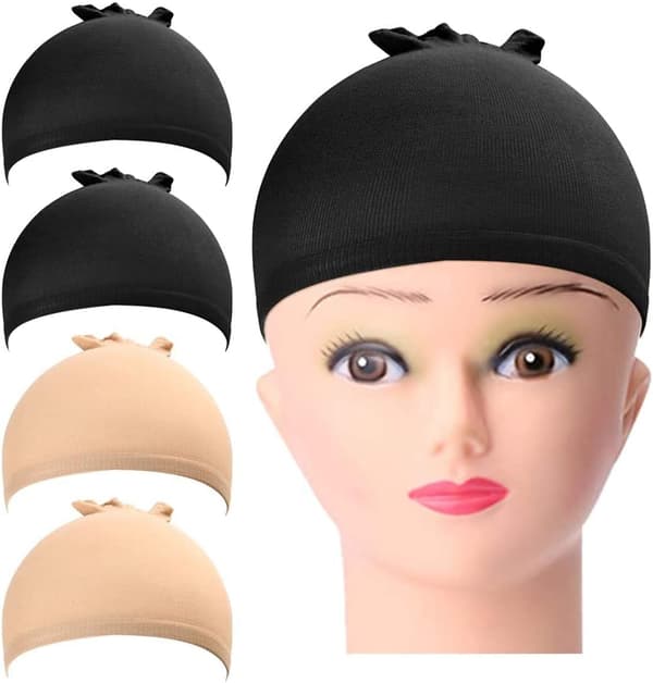 Perukmössa, Nylon Perukmössa Unisex Bonnet, Perukmössor för Män och Kvinnor