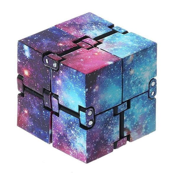 Infinity Cube Fidget -lelut / Magic Cube - Lelu / Sensorinen monivärinen