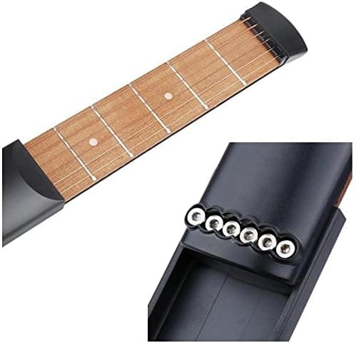 Pocket Guitar Bärbar Gitarrtränare, Gitarrfingerträning, Ackordövningsverktyg