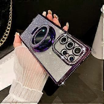 Cover til Galaxy S25 Ultra Mørkelilla Dark Purple