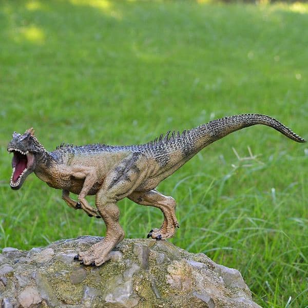 Realistisk Allosaurus dinosaurfigur for barn, dyremodellleketøy