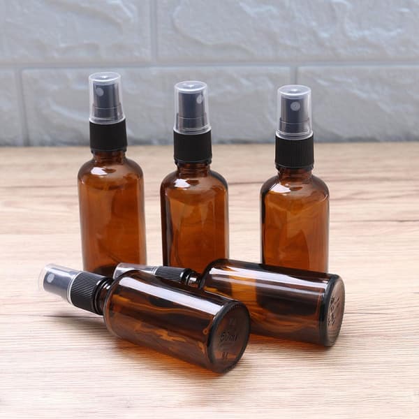 10 st 100 ml sprayflaskor i glas påfyllningsbara reseparfymer