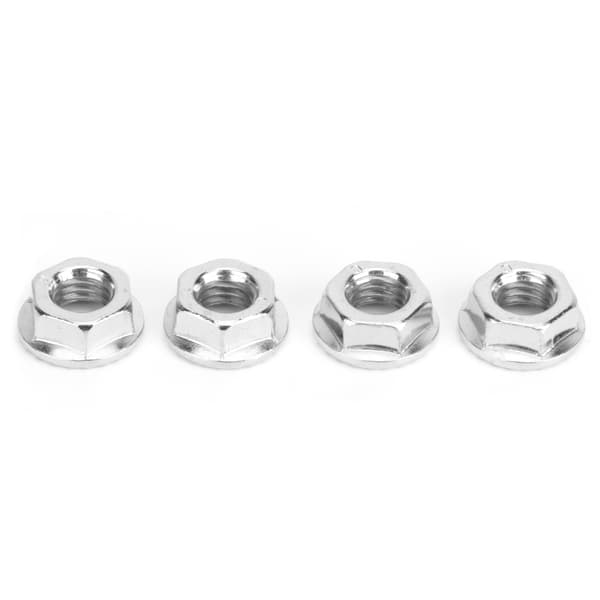 Flange Nut Set 100 Pcs 304 Stainless Steel M8 for Machine Industry