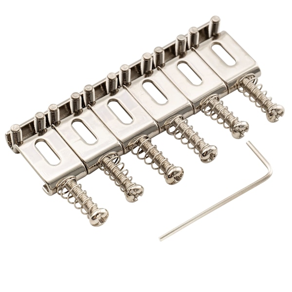 6 stk Elektrisk Gitar Bro Kode Jern Streng Kode Elektrisk Gitar Trekkbrett Bunn Streng Spenne Bro Streng Kode Sal