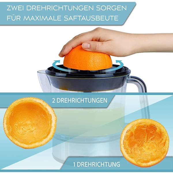 Electric Lemon Squeezer with High Juice Yield - Juicer, Orange