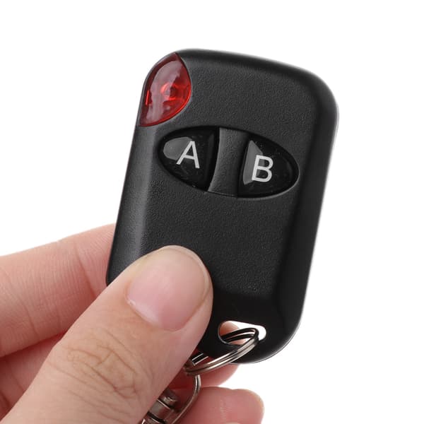 433MHz Wireless Remote Control Duplicator 2-Button Metal Clone Controller for Automatic Copying of Electric Gates Gadgets Car